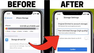 How to Get Free UNLIMITED STORAGE on any iPhone! (any iOS device)