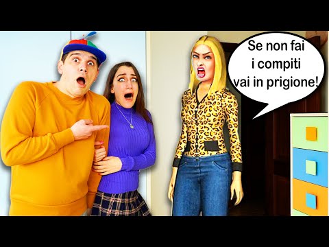 MAI GIOCARE CON LA MAMMA VIRTUALE!!! SCARY VAMPIRO E FREAKY CLOWN!!