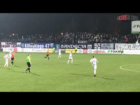1L: Sandecja Nowy Sącz - Chrobry Głogów [Fans]. 2018-11-24