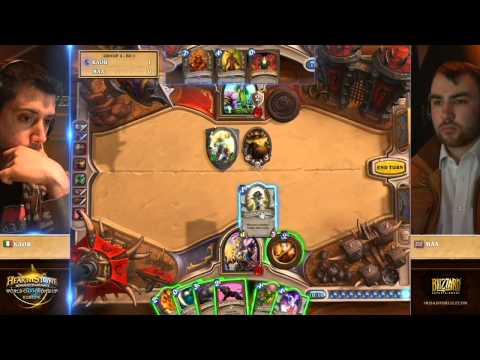 Road To Blizzcon: Kaor vs Max Hearthstone Dreamhack Match