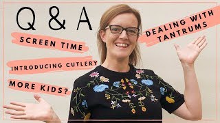 Q&A - Tantrums, Screen Time, Cutlery & More Kids | THE HIDDEN GEM