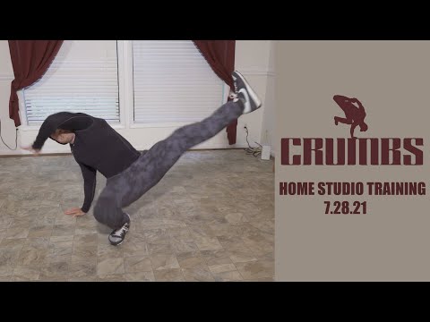 Breaking Down the Moves | Home Studio Training Session - 7.28.21 | Bboy Crumbs