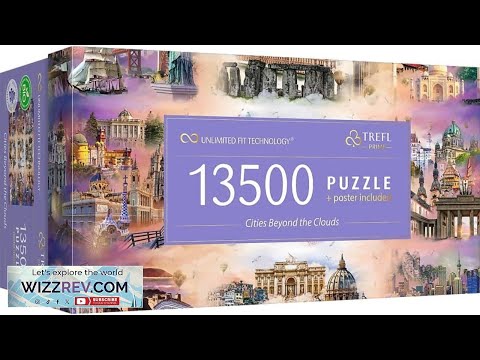 Trefl Cities Beyond The Clouds 13500 Jigsaw Puzzle Prime 78"x54" Large Jigsaw Review