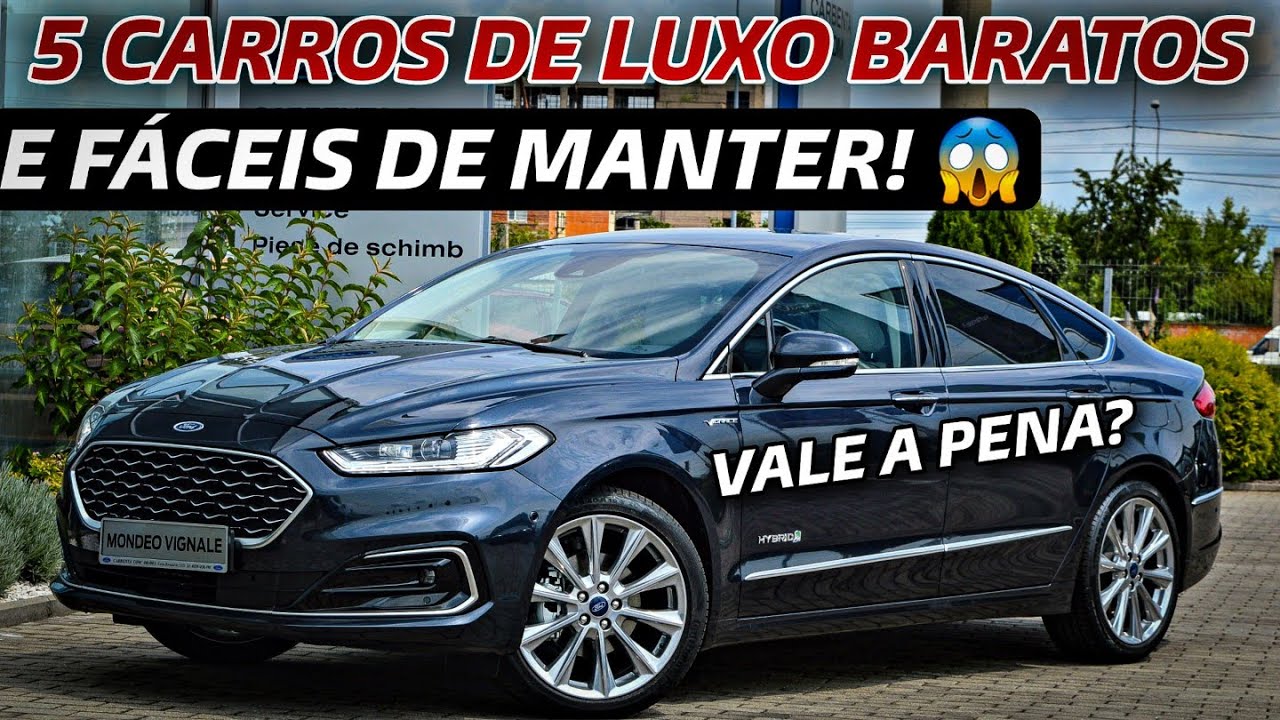 5 CARROS DE LUXO "BARATOS" E FÁCEIS DE CADA CATEGORIA! MELHORES OPÇÕES DE 2023 😱