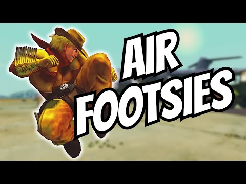 Meet the USF4 Player who Invented Air Footsies !