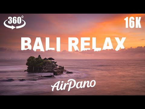 Natural Wonders in Bali. VR Relaxation. 360° video trailer in 8K