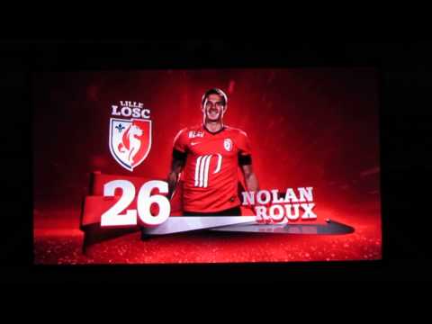 MVI 7014 1er but Nolan Roux : Losc - As Monaco 03/11/2013