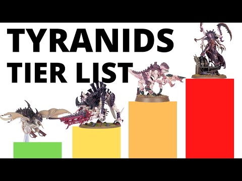 Codex Tyranids Unit Tier List in Warhammer 40K 10th Edition - Strongest + Weakest Tyranid Datasheets