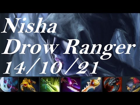 Nisha mid Drow Ranger - 94Kdmg, 1/3 whole team - Nigma vs Secret game2 - BEYOND EPIC - dota2