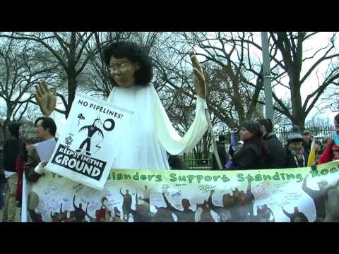 Prolific the Rapper "Black Snakes" at Native Nations March