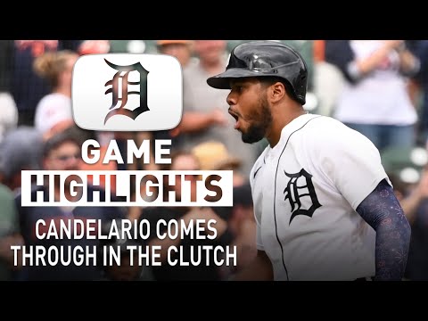 Game Highlights: Candelario Comes Through in the Clutch