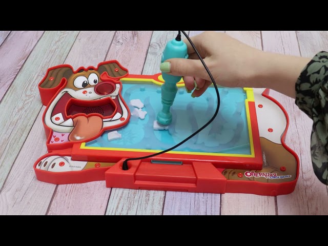 Игра настольная Hasbro Операция спаси щенка с 6лет - видео