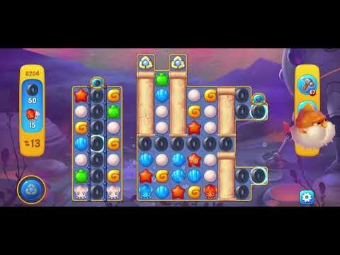 Fishdom 8204 Super Hard Level - NO 💣🧨💥