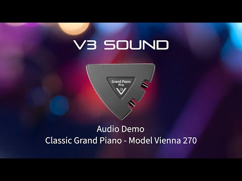 V3 SOUND - Audio Demo - Grand Piano Pro