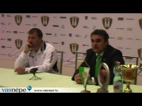 vasnepe.hu - Szombathelyi Haladás - Győri ETO mérkőzés utáni nyilatkozatok (2010. okt. 2.)