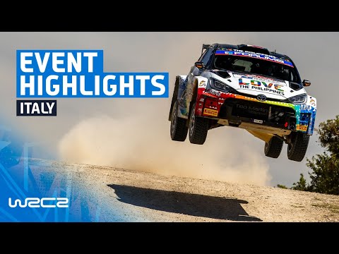 WRC2 2024 第6戦ラリー・イタリア ハイライト動画