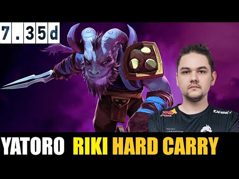 🤯 YATORO [RIKI] HC 7.35D - DOTA 2 HIGHEST MMR MATCH#dota2    #dota2gameplay  #yatoro