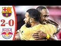 Barcelona vs RB Salzburg 2-0 | All Goals & Highlights Training Session 2022