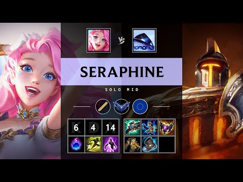 Seraphine Mid vs Xerath - EUW Diamond Patch 25.15