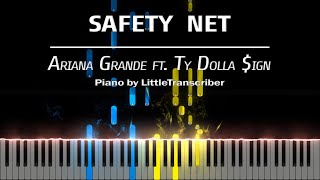 Ariana Grande - safety net (Piano Cover) ft Ty Dol