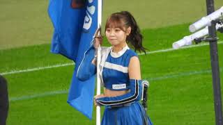 超爆速ダッシュに驚き💨竹市琴美さんがFフェスで駆け抜ける瞬間‼︎北海道日本ハムファイターズガール　エスコンフィールド北海道