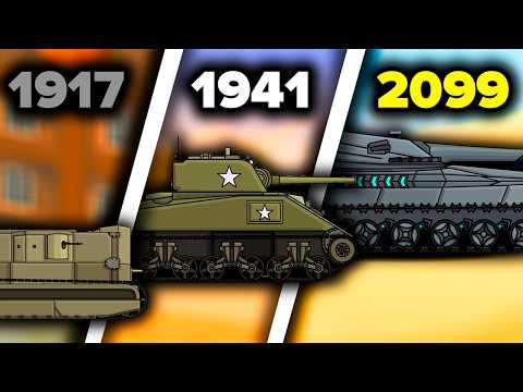 American Tanks Evolution | Animation