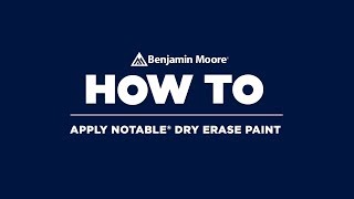 How to paint a dry erase wall