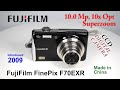 2009 FujiFilm FinePix F70EXR CCD Digital Camera