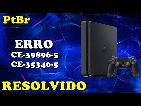 Erro PlayStation CE-39896-5 CE-35340-5