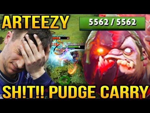 ARTEEZY Phantom Assassin vs CARRY PUDGE by Moo Dota 2