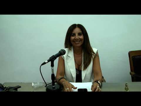 Andrea Acosta Presidenta del Concejo Deliberante