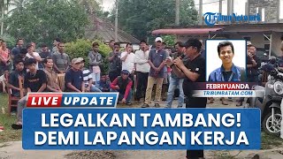 Harapkan Lapangan Kerja, Warga Kabupaten Lingga Minta Pemerintah Segera Legalkan Tambang Timah
