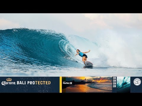 Peterson vs. Andrew vs. Hareb - Round One, Heat 4 - Corona Bali Protected - Women's 2018