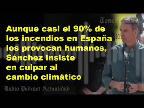 🔥😡¡Increíble! Sánchez IGNORA la causa real de los incendios