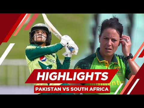 South Africa Women vs Pakistan Women | 1st T20 Highlights | PCB | MJ2E