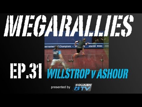 Squash : MegaRallies - Willstrop v Ashour ToC 2013 - EP.31