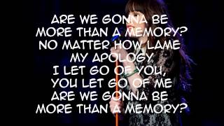 Carly Rae Jepsen - More Than A Memory (with Lyrics)