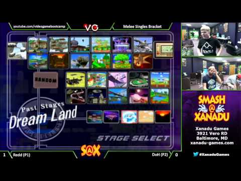 S@X Weekly  - Redd (Fox) Vs  DoH (Peach) Melee Singles WF - SSBM