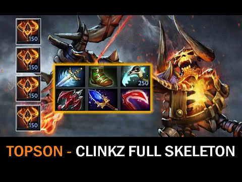 TOPSON Mid Clinkz 7.29 Meta with Fast Scepter Build