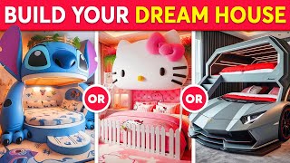 Would You Rather - Build Your Dream House 🏡✨🤑🌈 Quiz Galaxy