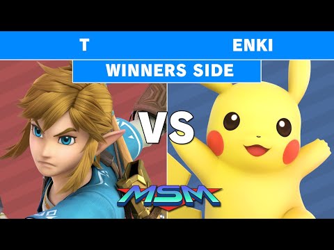 MSM 219 - T (Link) Vs Enki (Pikachu) Winners Pool - Smash Ultimate