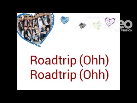 Hashtags - Roadtrip - COLOR CODED - (Lyrics Video)