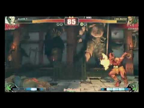 SF4:Cygnus (Sa) vs Sabin (Dh) - Set 03 - a-cho Casual Matches - 19-09-2009