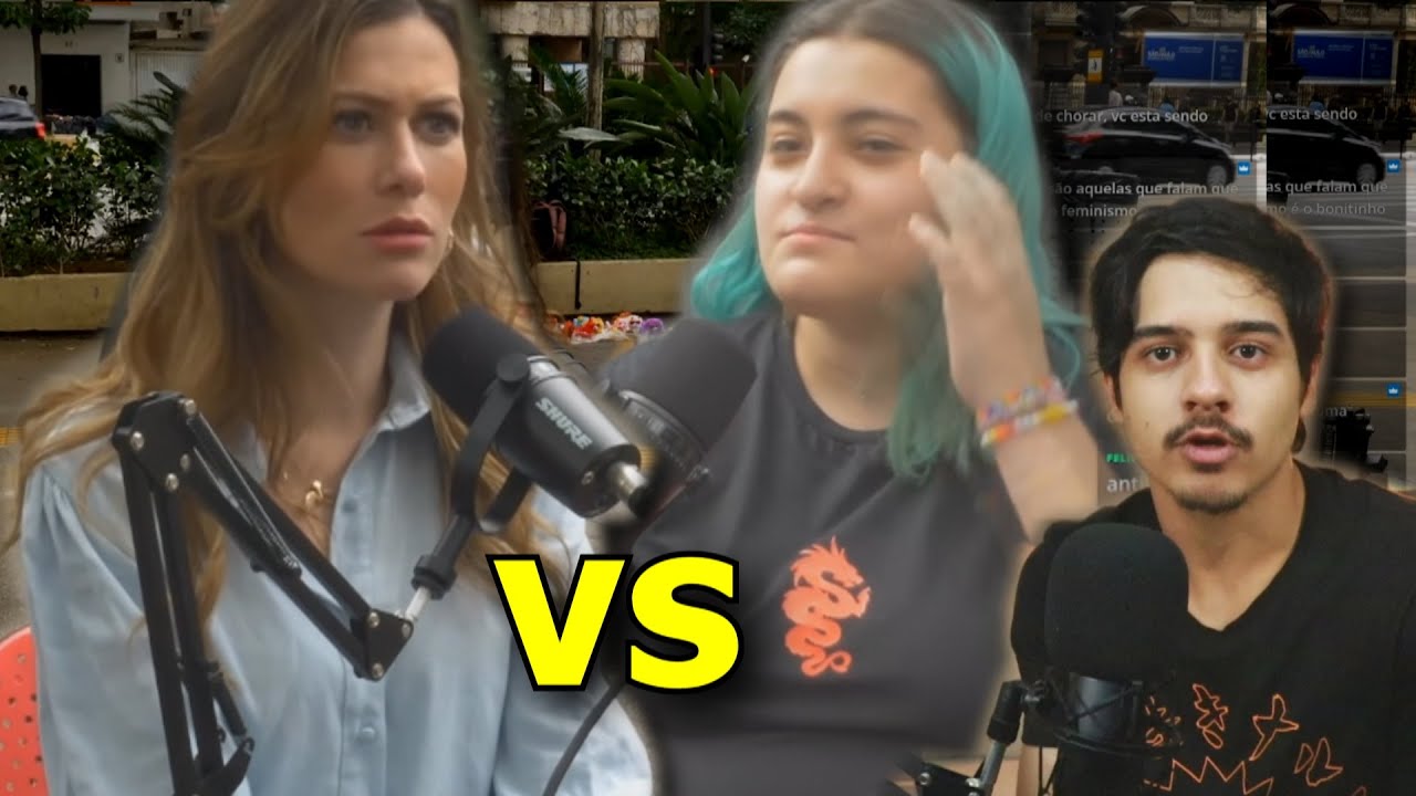 ANTI FEMINISTA vs FEMINISTAS | Homem reage