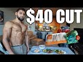 $40 FOR A WEEK OF CUTTING: Meal Prep on a Budget | Shopping and Cooking