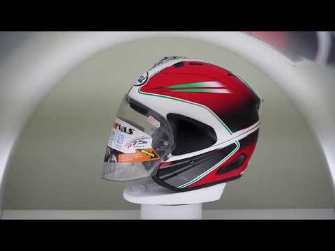 Arai SZ-R VAS Wedge Red Jet Helmet