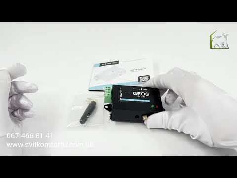 Geos RC-27 GSM модуль для ворот и шлагбаума управление с телефона - фото 1 - id-p2269721371