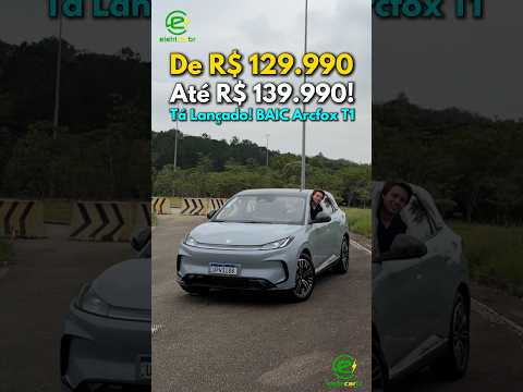 De R$ 129.990 Até R$ 139.990! Tá Lançado: BAIC Arcfox T1⚡