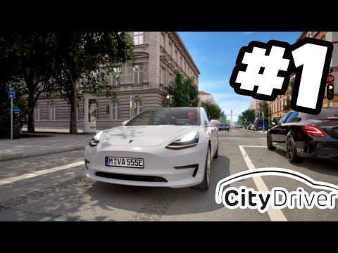 CityDriver - FIRST LOOK | Steering Wheel + Shifter | Gameplay Part1