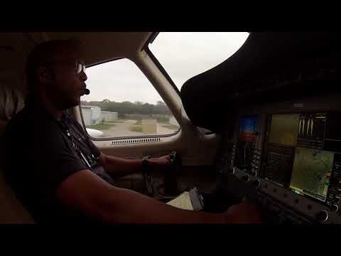 Takeoff Runway 17 Beorne Stage Airfield.